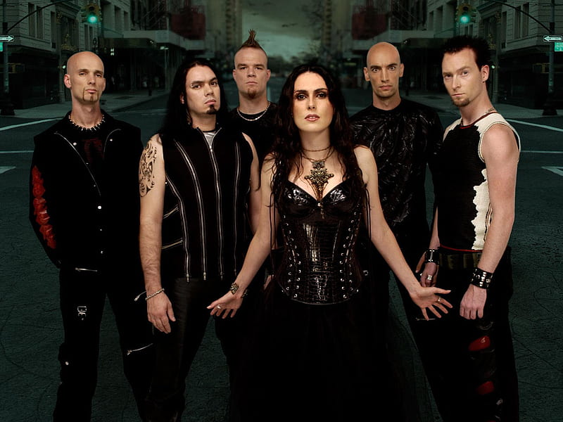 Within Temptation, adel, dutch, band, sharon, singer, metal, gothic, heavy, within, temptation, HD wallpaper