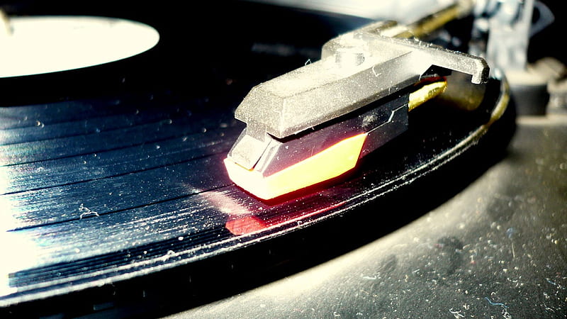 Dusty Beats, music beats, turntable, dj, record, HD wallpaper