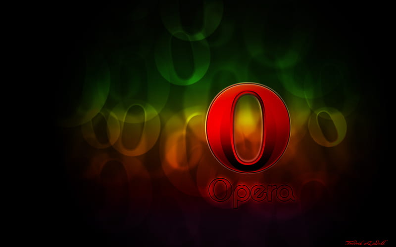 Opera, web browser, HD wallpaper