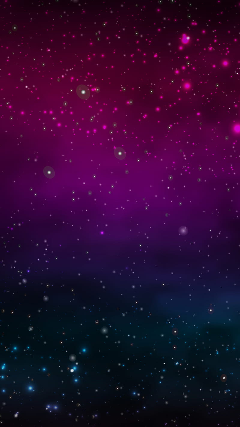 stars, galaxy, star, nebula, space, pink, purple, HD phone wallpaper