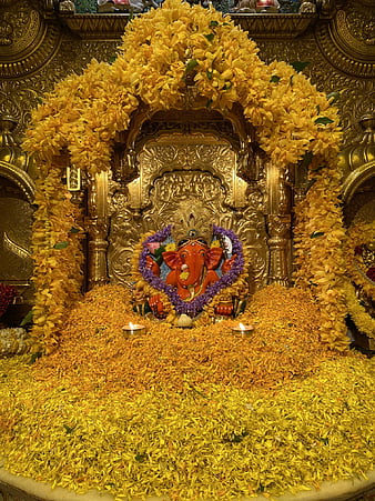 Siddhivinayak ❤️ | Ganpati bappa wallpapers, Painting, Wallpaper