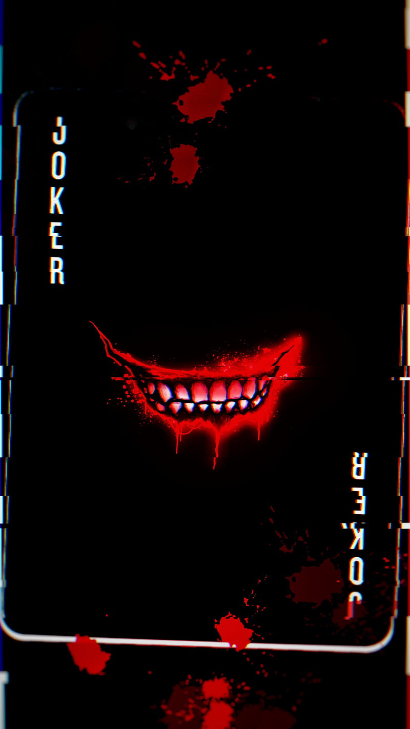 Joker Black Wallpaper 3d Image Num 70