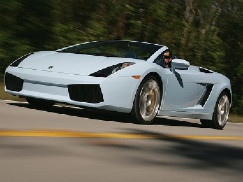 Lamborghini Gallardo Spyder - Front Angle, 2006, carros, 2006, boxer, car,  lamborghini, HD wallpaper | Peakpx