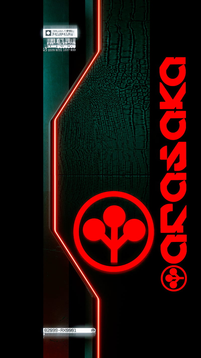Arasaka corpo, cyberpunk, HD phone wallpaper
