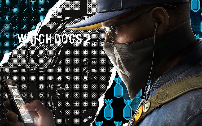 Watch Dogs, Video Game, Watch Dogs 2, Marcus Holloway, HD wallpaper