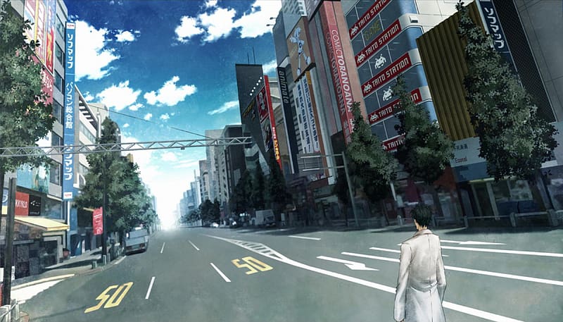 Anime, Steins Gate, Rintaro Okabe, HD wallpaper