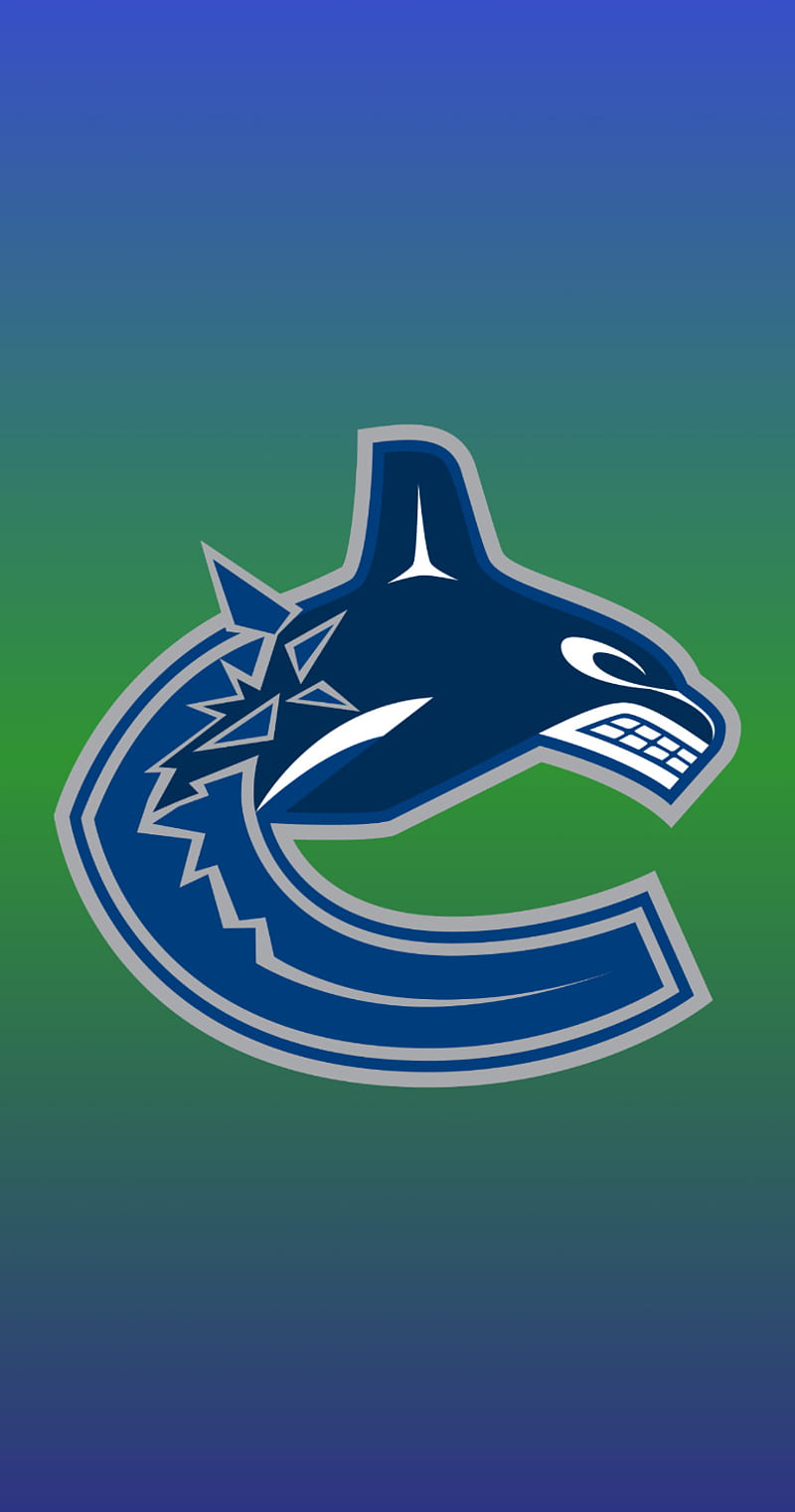 Vancouver Canucks (NHL) iPhone X/XS/XR Lock Screen Wallpaper