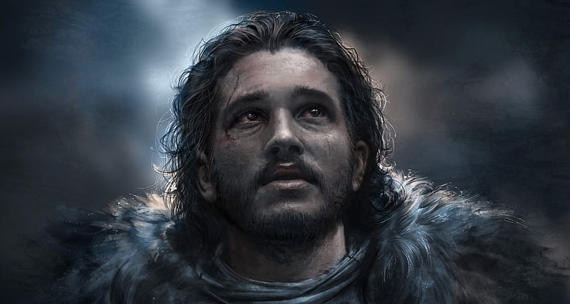 Jon Snow Best Art, jon-snow, game-of-thrones, tv-shows, HD wallpaper