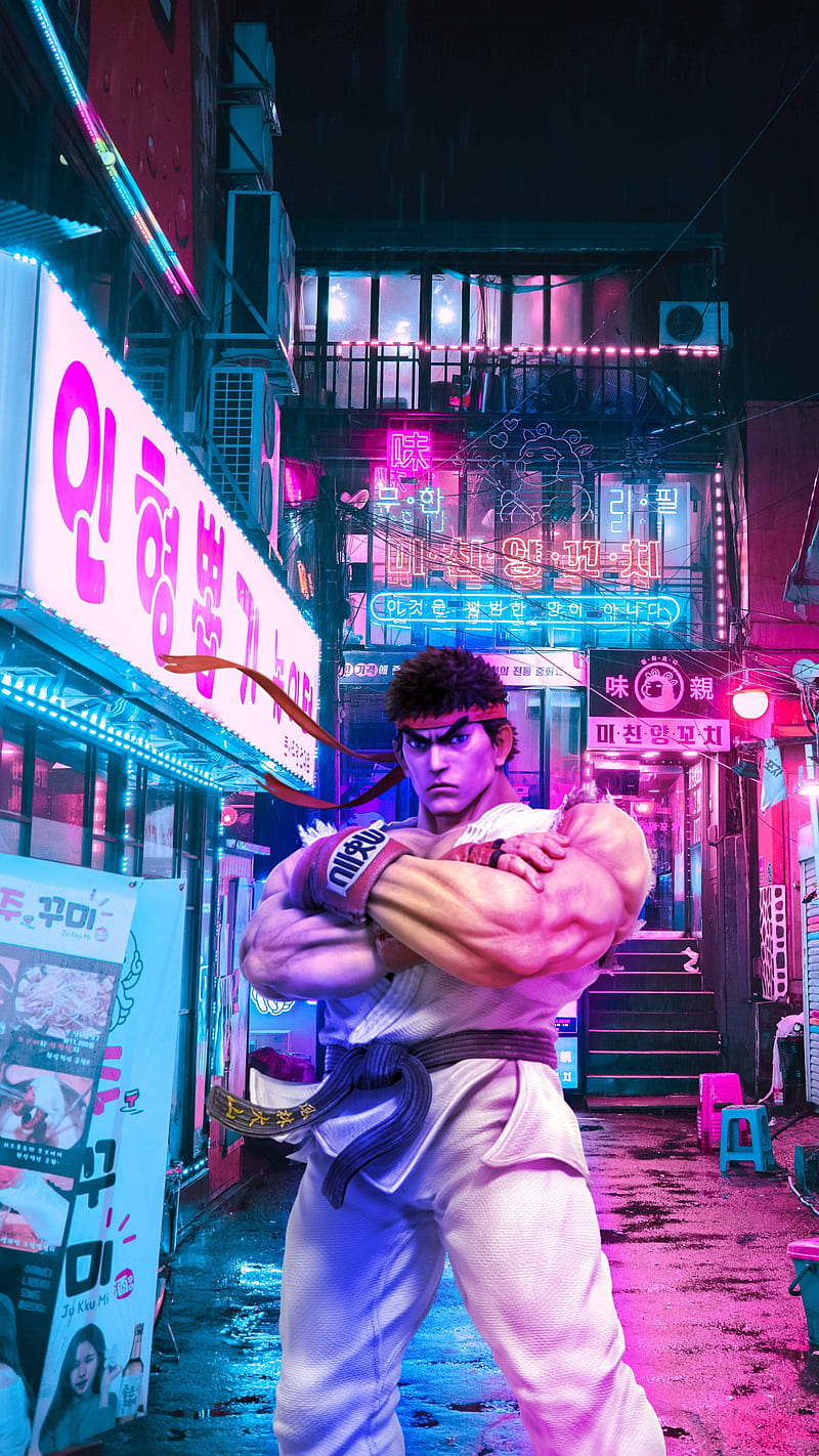 Ryu, streetfighter, HD phone wallpaper