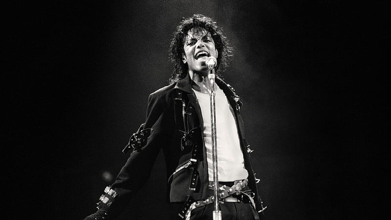Michael Jackson Is Singing On Mic Michael Jackson, HD wallpaper