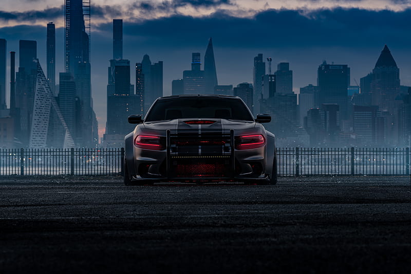 Dodge Charger SRT Hellcat Enforcer , dodge-charger, carros, behance, HD wallpaper