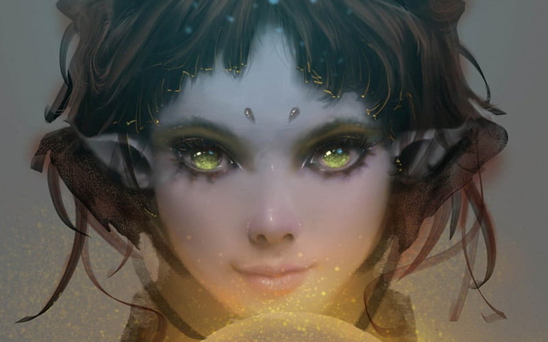 1920x1080px 1080p Free Download Fantasy Girl Fantasy Girl Elf Green Eyes Sorceress Game 
