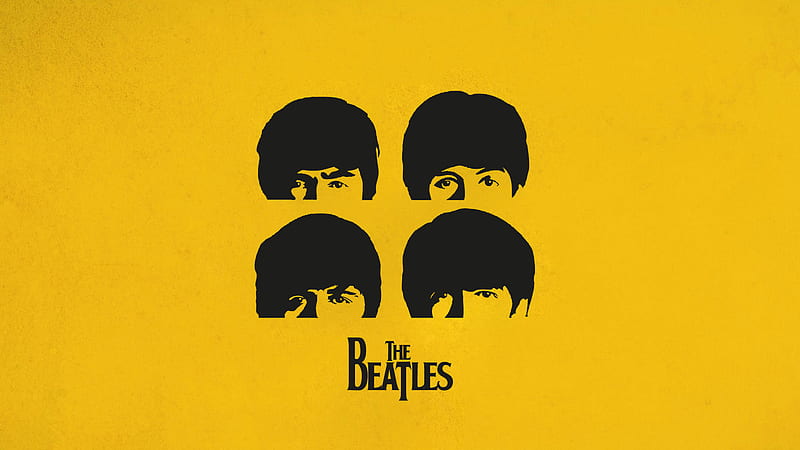 The Beatles Yellow, HD wallpaper