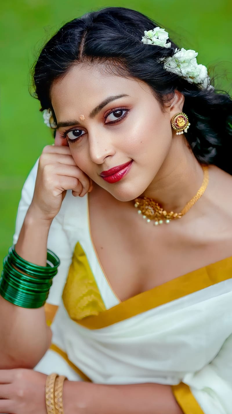 Amala Paul, malayalam actress, tamil actress, telugu actress, HD phone wallpaper