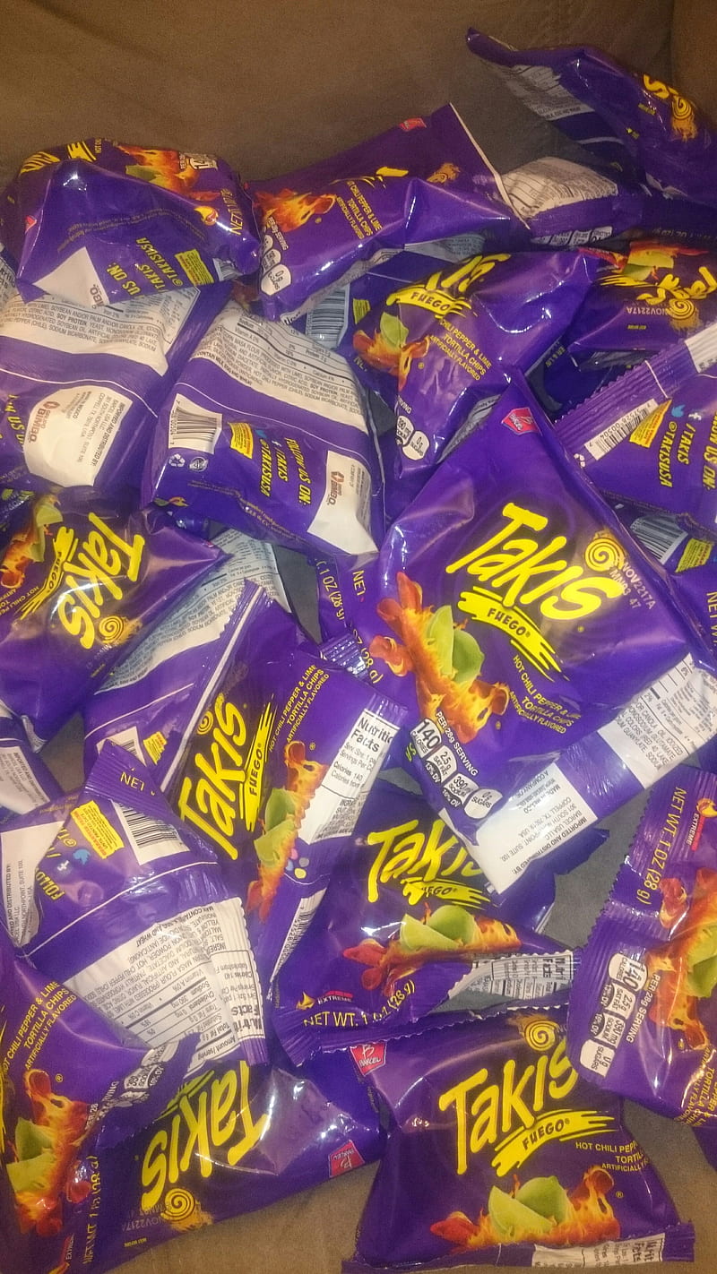 Takis Snack Bags, chips, junk food, purple, snacks, HD phone wallpaper