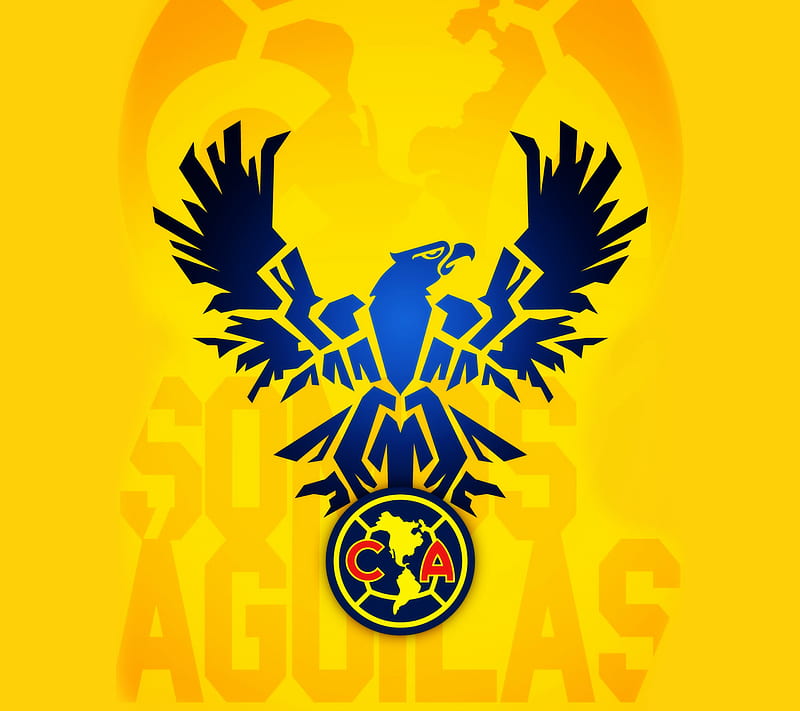 Somos Aguilas, ca, club america, football, HD wallpaper