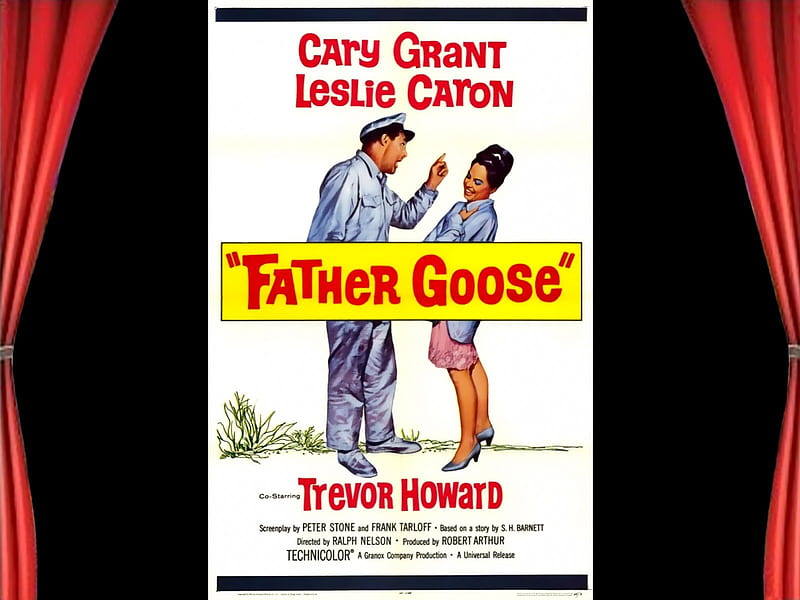 Father Goose01, Father Goose, posters, classic movies, cary grant, HD wallpaper