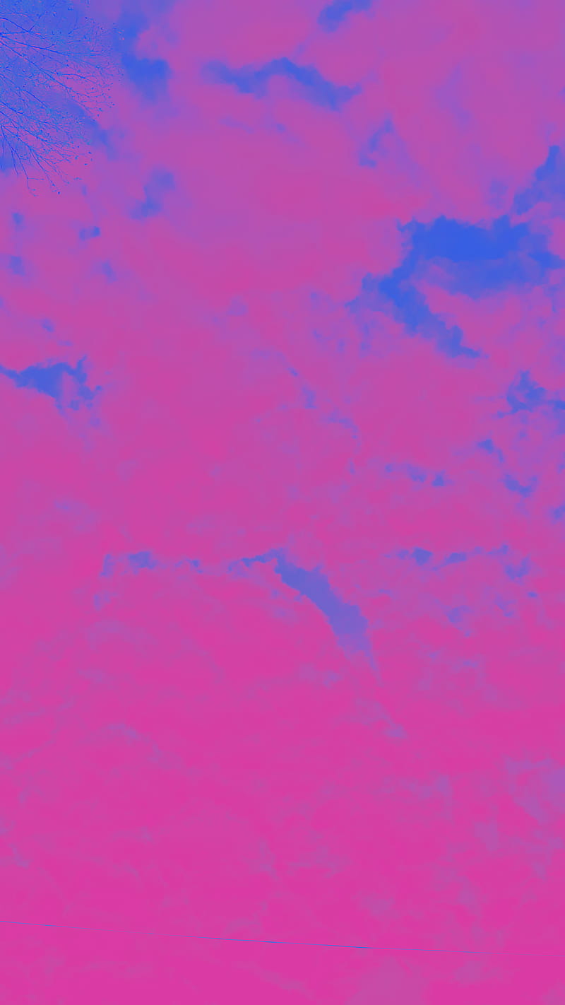 nubes , cool, nice, rosado, HD phone wallpaper