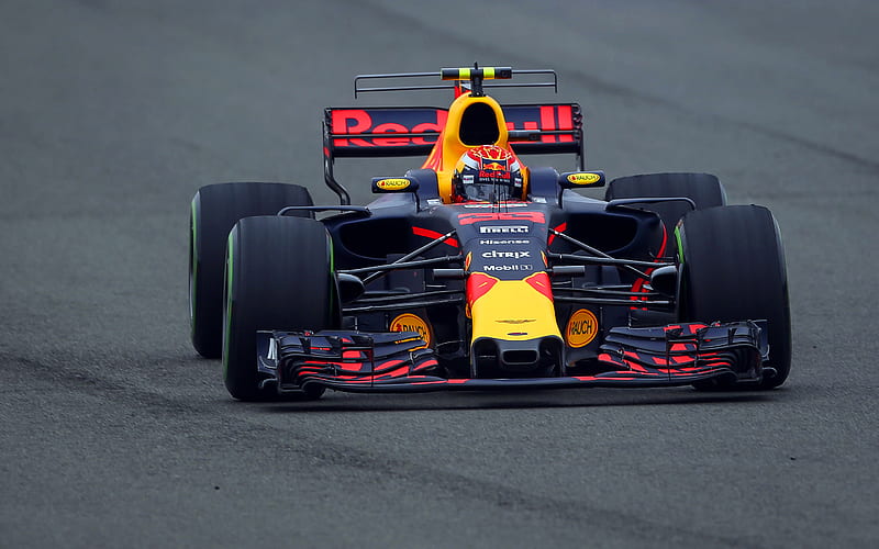 Max Verstappen, Red Bull Racing, RB13, Formula 1 F1, 2017 cars, Formula One, HD wallpaper