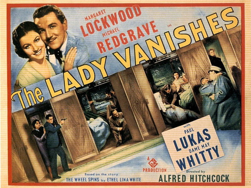 Classic Movies - The Lady Vanishes (1938), Classic Movies, Michael Redgrave, Margaret Lockwood, Alfred Hitchcock, The Lady Vanishes, HD wallpaper