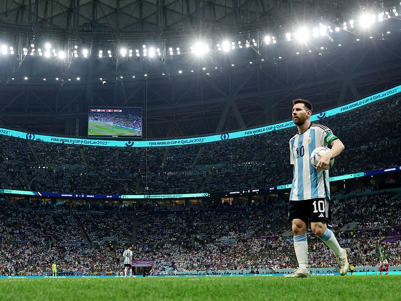 : Messi magic guides relieved Argentina past Mexico. In News, Messi World Cup, HD wallpaper