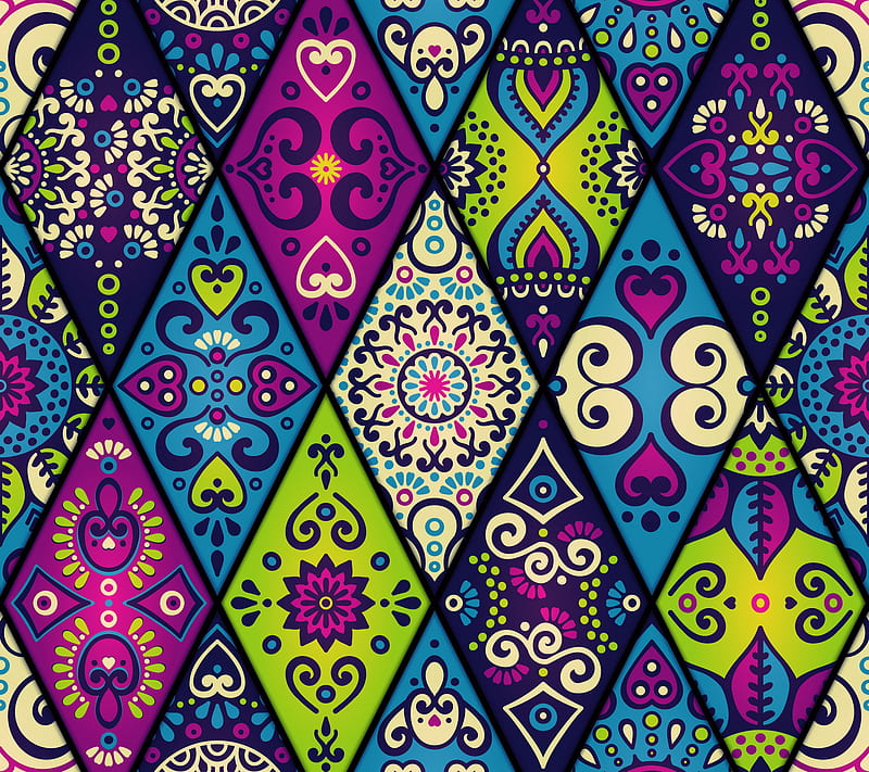 Ethnic Pattern, abstract, HD wallpaper