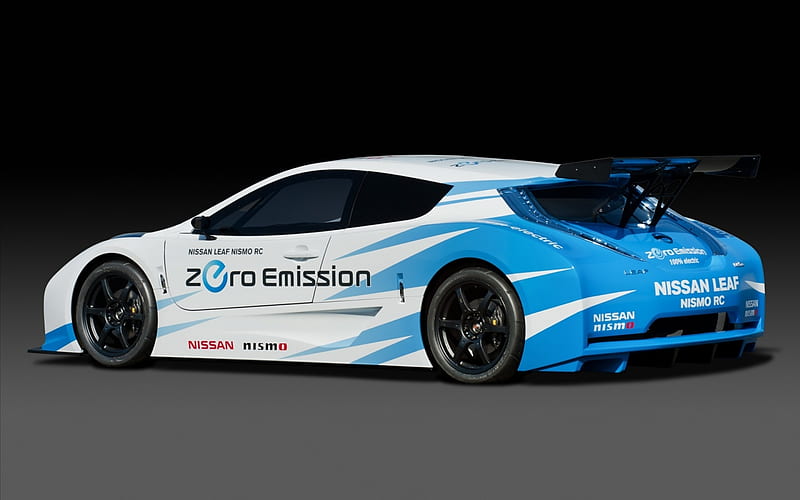 Download imagens O Nissan Leaf Nismo RC Conceito, 2018, 4k, vista frontal, elétrico  carro de corrida, carro desportivo, Japonês carros elétricos, ajuste de  Folh…