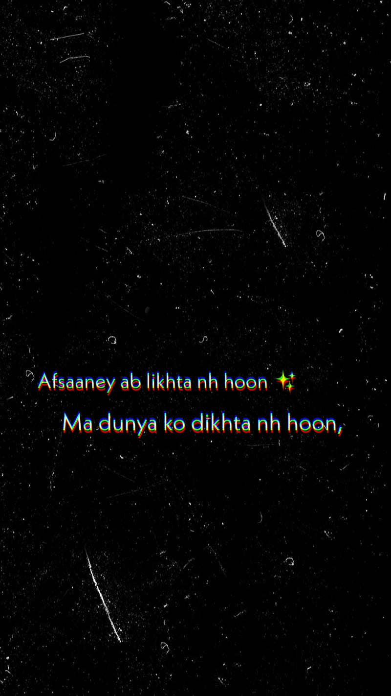 Afsaaney , urdu rap, talha younus, young stunners, life quotes, HD phone wallpaper