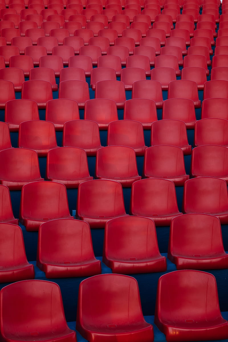 chairs, red, rows, cinema, HD phone wallpaper
