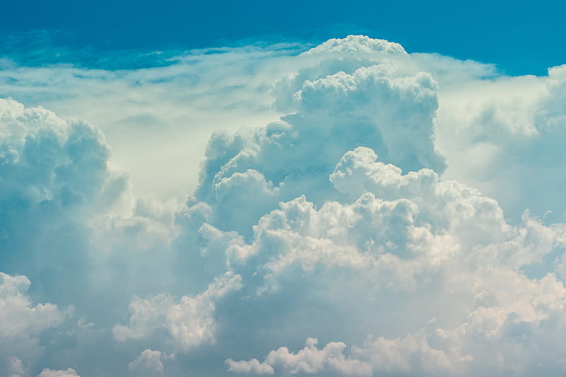 closeup of clouds, HD wallpaper