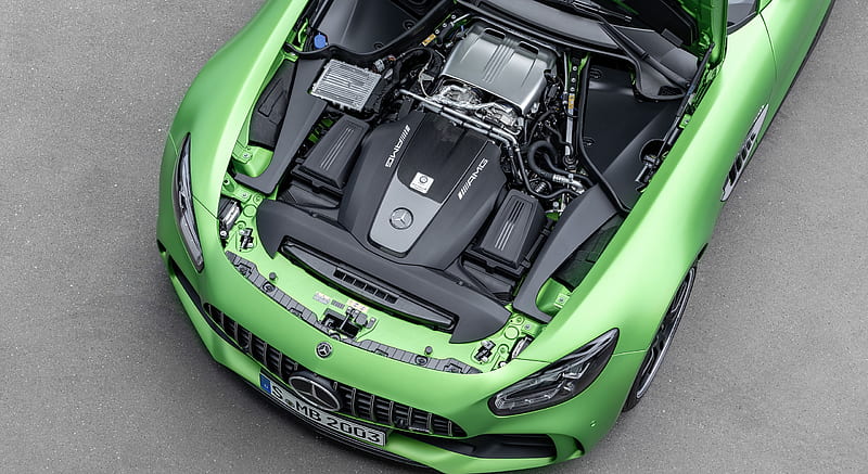 2020 Mercedes-AMG GT R (Color: Green Hell Magno) - Engine , car, HD wallpaper