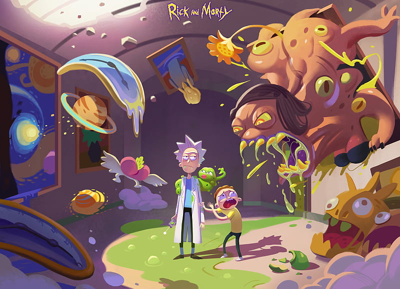 Rick And Morty Art, rick-and-morty, cartoons, tv-shows, rick, morty,  animated-tv-series, HD wallpaper | Peakpx