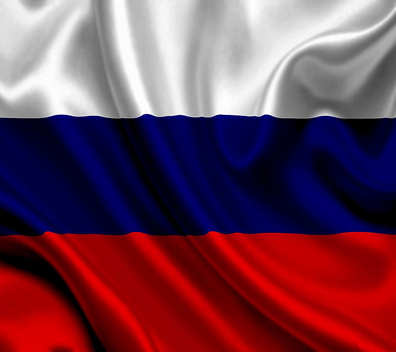 Russian Flag, russia, silk, HD wallpaper