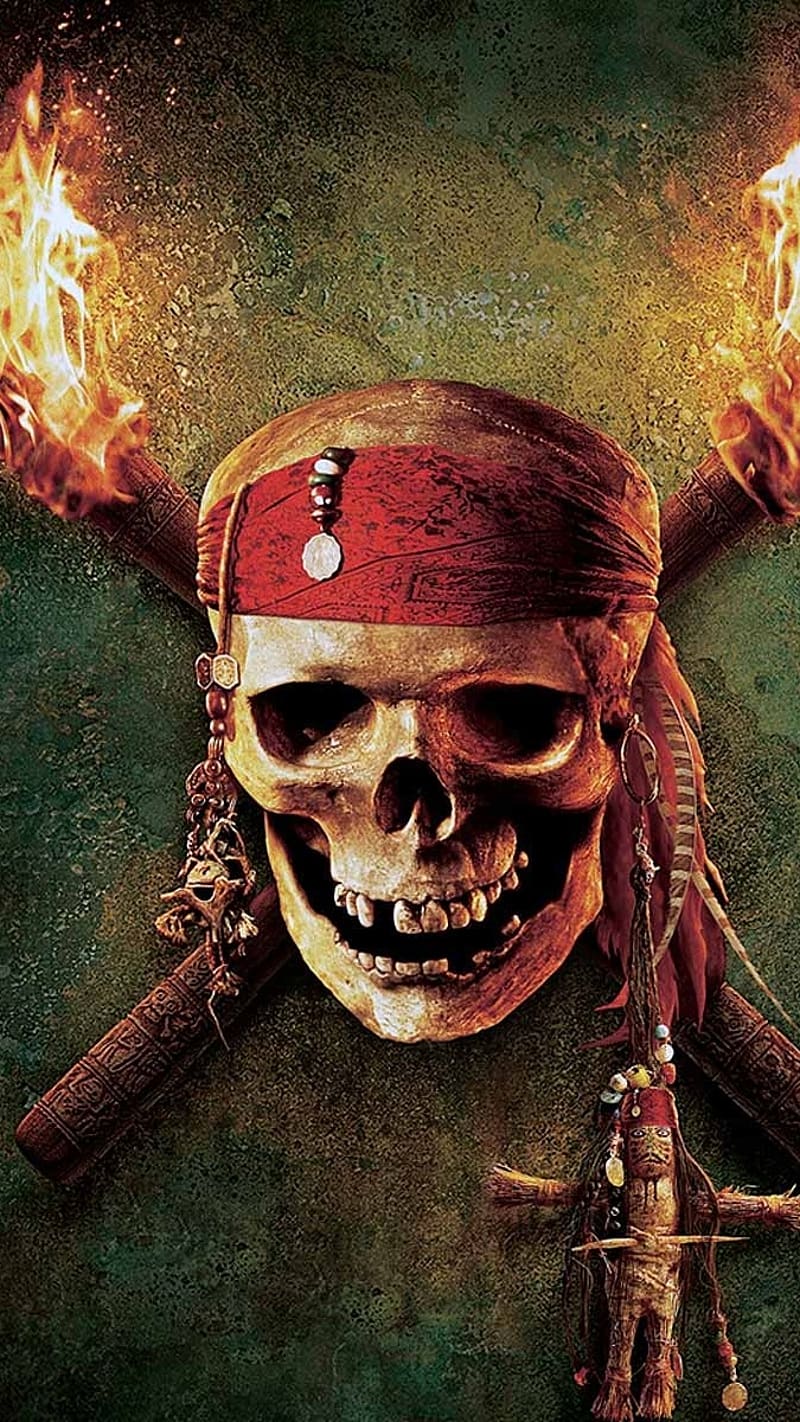Khatarnak, Pirates Skull, danger, HD phone wallpaper