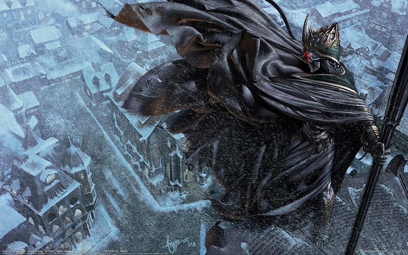 Dark Fantasy CG illustration of Warcraft D, HD wallpaper