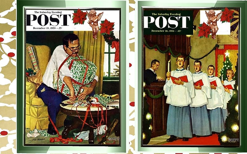 A Saturday Evening Post Christmas #2, saturday, post, evening, christmas, magazine, HD wallpaper