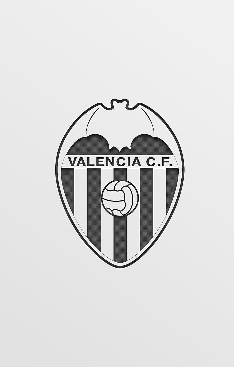 Valencia CF, abstract, club, elbis42, football, iphone, messi, samsung, valencia, white, HD phone wallpaper