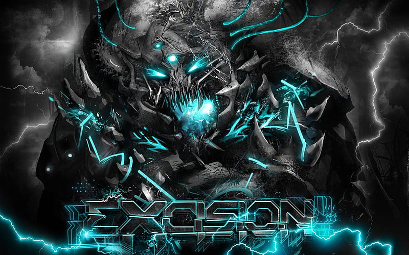 Excision X-Rated, Dubstep, Music, Excision, Logo, HD wallpaper