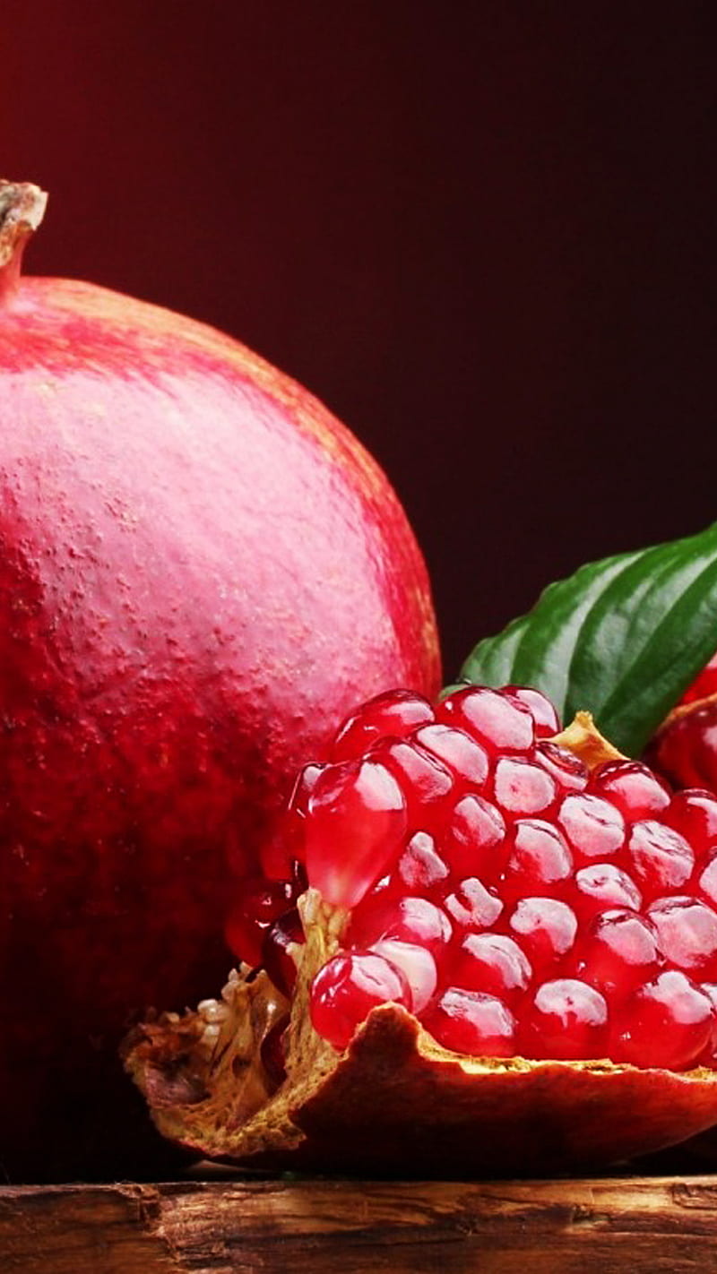 pomegranate, fruit, HD phone wallpaper