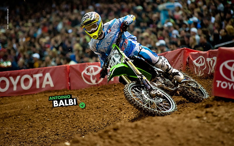 AMA Supercross Phoenix-the second stop-Antonio Balbi, HD wallpaper