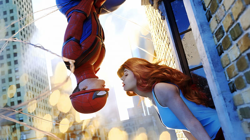 HD spiderman and mary jane wallpapers | Peakpx
