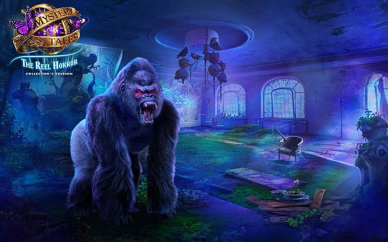 Mystery Tales 10 - The Reel Horror09, video games, fun, puzzle, hidden object, cool, HD wallpaper