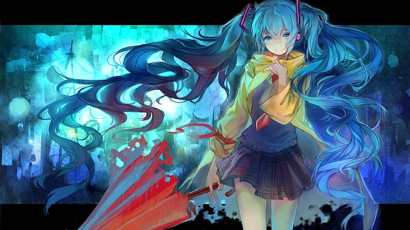 Anime, Vocaloid, Hatsune Miku, HD wallpaper | Peakpx