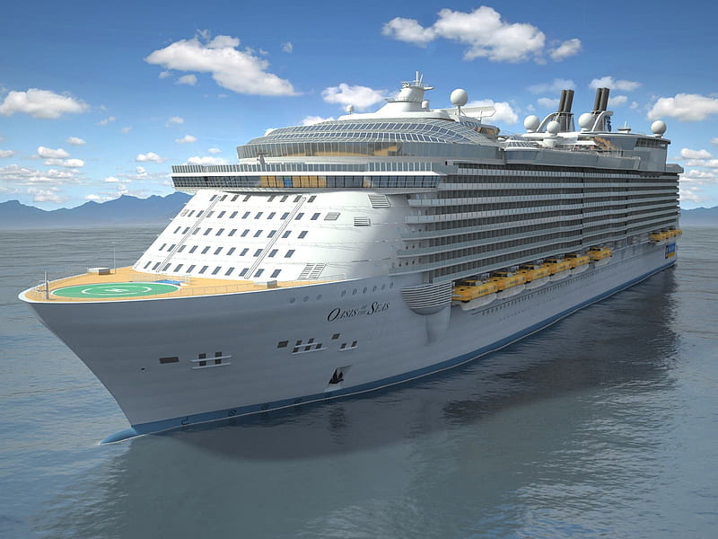 Oasis Of The Seas Cruise Ship Hd Wallpaper Peakpx