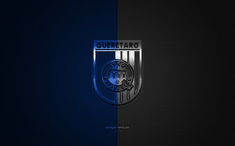 FC Juarez logo, Mexican football club, metal emblem, green black metal mesh  background, HD wallpaper