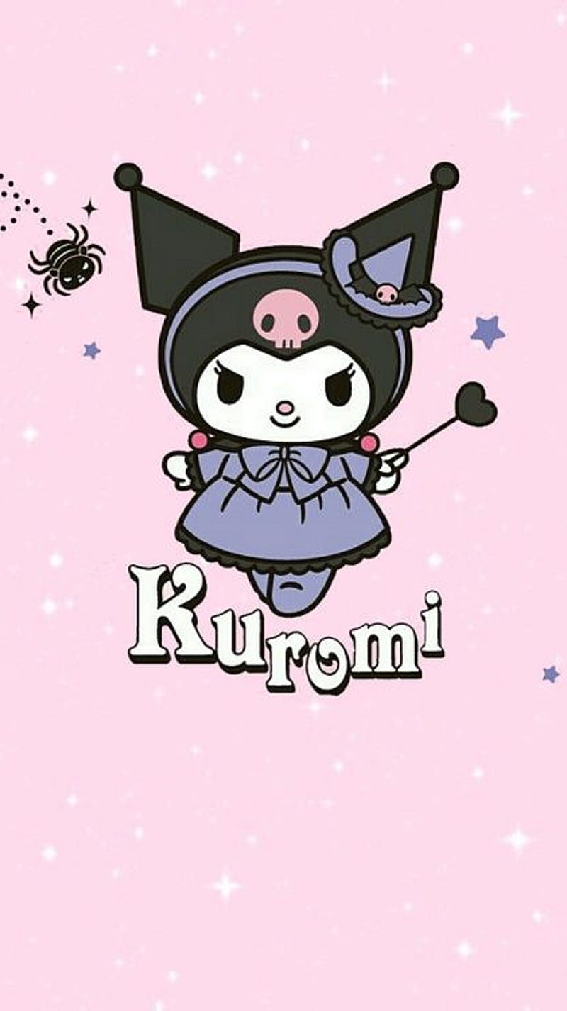 Kuromi Wallpaper 4K, Cartoon, Hello Kitty