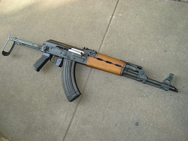 AK 47, rifle, firearm, thrill, weapon, HD wallpaper