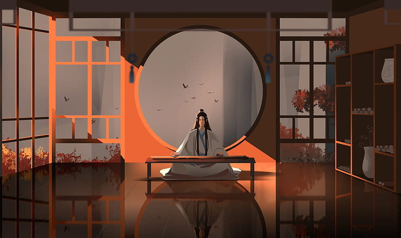Anime, Mo Dao Zu Shi, Lan Wangji, Lan Zhan, HD wallpaper