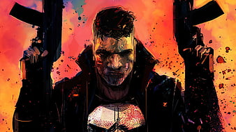 Punisher Marvel Comics 4K Wallpaper #4.2908