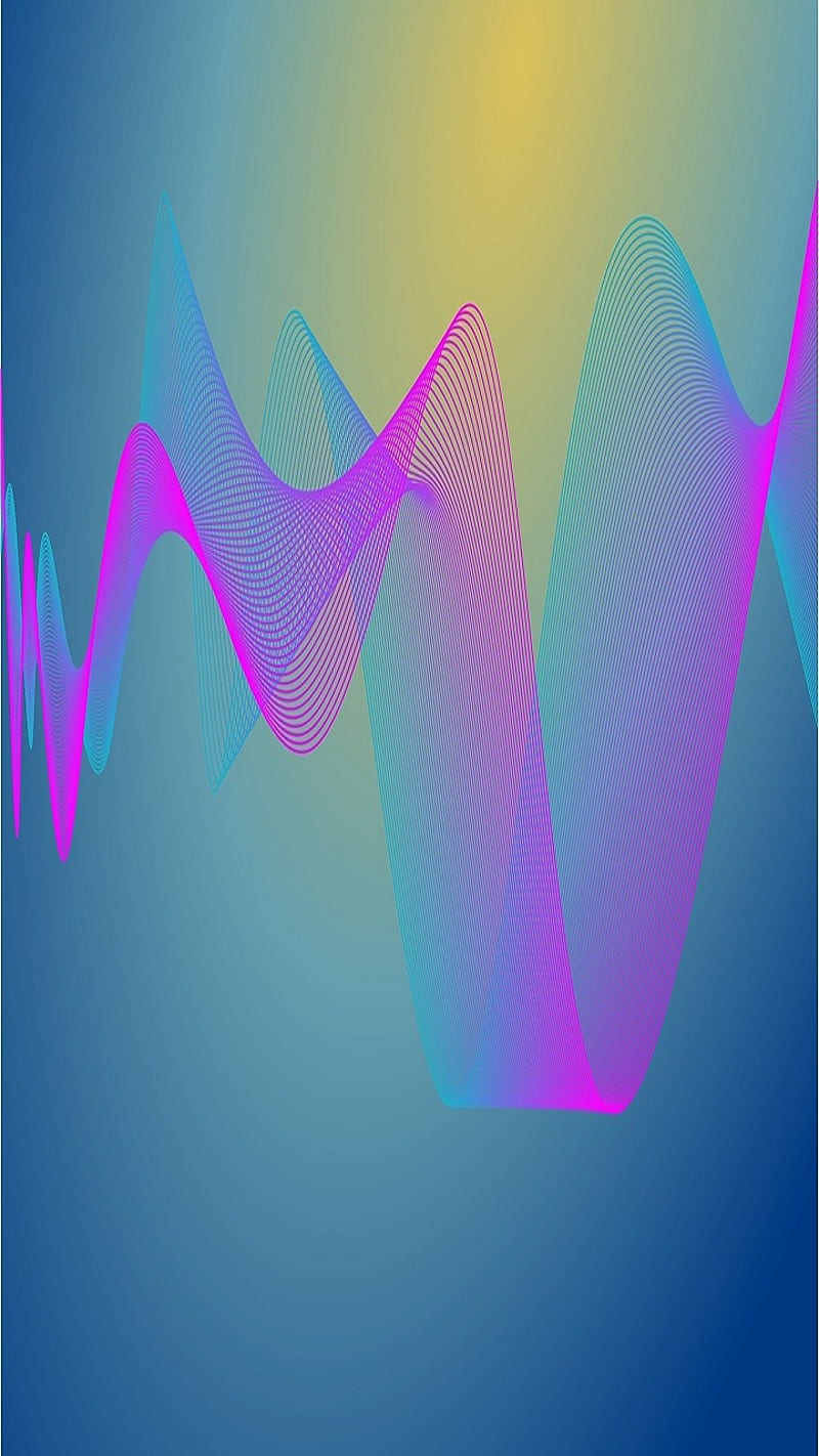 Signal Wave, abstract, art, beauty, HD phone wallpaper